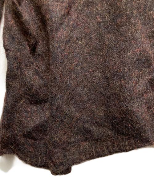GUCCI（グッチ）GUCCI (グッチ) モヘア×ウール オーバーサイズニットワンピース ブラウン サイズ:Mの古着・服飾アイテム