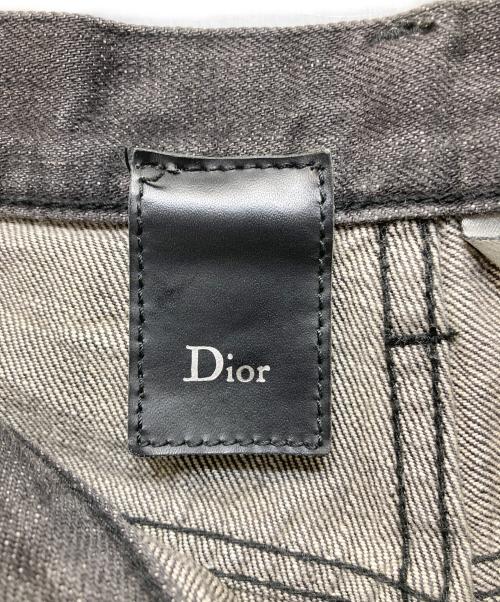 DIOR HOMME（ディオール オム）Dior Homme (ディオール オム) ラスターコーティングデニムパンツ ブラック サイズ:30の古着・服飾アイテム