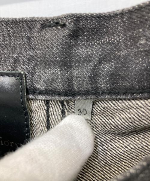 DIOR HOMME（ディオール オム）Dior Homme (ディオール オム) ラスターコーティングデニムパンツ ブラック サイズ:30の古着・服飾アイテム