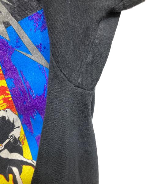 90’S Metallica Guns N' Roses（メタリカ ガンズアンドローゼス）90’S Metallica Guns N' Roses (メタリカ ガンズアンドローゼス) 1992ツアー バンドTシャツ ブラック サイズ:XLの古着・服飾アイテム