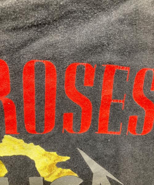 90’S Metallica Guns N' Roses（メタリカ ガンズアンドローゼス）90’S Metallica Guns N' Roses (メタリカ ガンズアンドローゼス) 1992ツアー バンドTシャツ ブラック サイズ:XLの古着・服飾アイテム