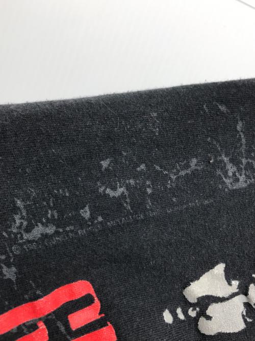 90’S Metallica Guns N' Roses（メタリカ ガンズアンドローゼス）90’S Metallica Guns N' Roses (メタリカ ガンズアンドローゼス) 1992ツアー バンドTシャツ ブラック サイズ:XLの古着・服飾アイテム