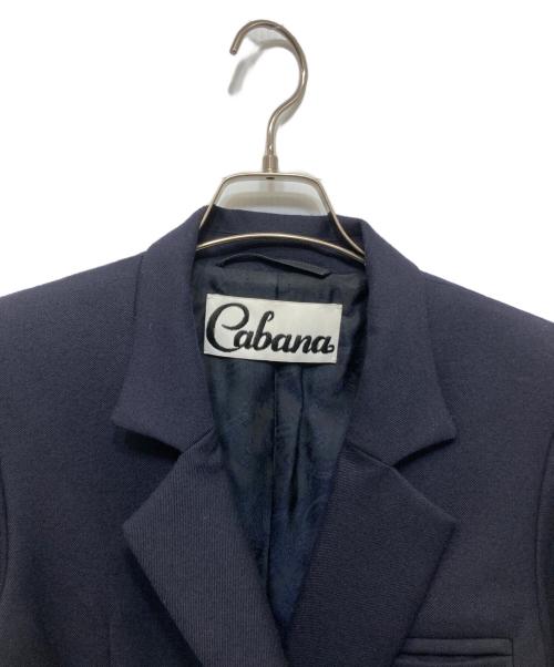 CABANA（カバナ）Cabana (カバナ) ダブルブレストジャケット ネイビー サイズ:36の古着・服飾アイテム