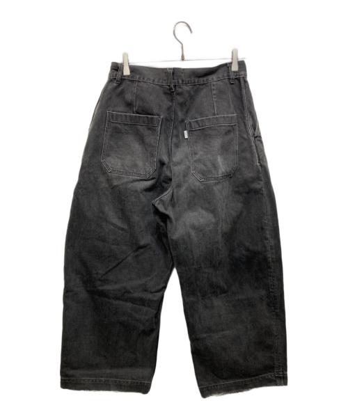 STUDIO NICHOLSON（スタジオ ニコルソン）STUDIO NICHOLSON (スタジオ ニコルソン) SELVEDGE DENIM ブラック サイズ:Mの古着・服飾アイテム