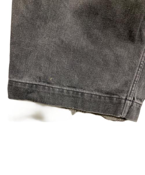 STUDIO NICHOLSON（スタジオ ニコルソン）STUDIO NICHOLSON (スタジオ ニコルソン) SELVEDGE DENIM ブラック サイズ:Mの古着・服飾アイテム