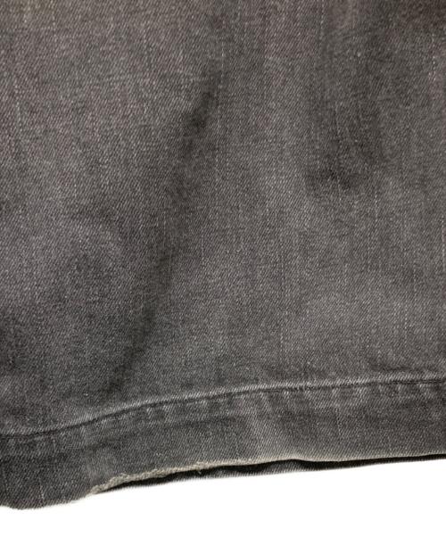 STUDIO NICHOLSON（スタジオ ニコルソン）STUDIO NICHOLSON (スタジオ ニコルソン) SELVEDGE DENIM ブラック サイズ:Mの古着・服飾アイテム