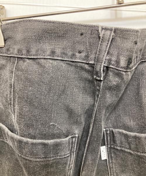 STUDIO NICHOLSON（スタジオ ニコルソン）STUDIO NICHOLSON (スタジオ ニコルソン) SELVEDGE DENIM ブラック サイズ:Mの古着・服飾アイテム