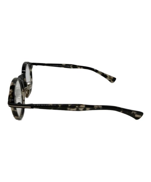TOM FORD（トムフォード）TOM FORD (トムフォード) ボストンシェイプ 眼鏡フレーム ブラック×グレー サイズ:48□22-140の古着・服飾アイテム
