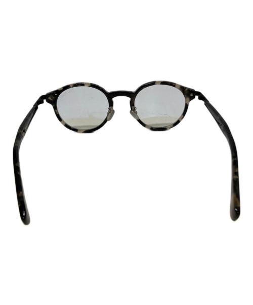 TOM FORD（トムフォード）TOM FORD (トムフォード) ボストンシェイプ 眼鏡フレーム ブラック×グレー サイズ:48□22-140の古着・服飾アイテム