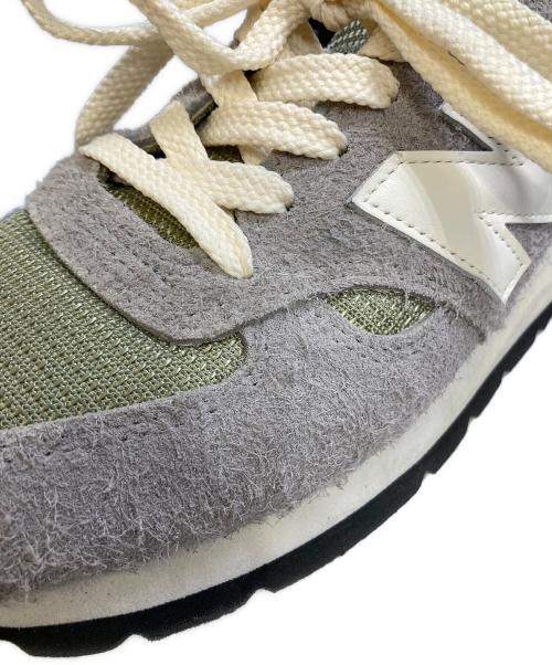 NEW BALANCE（ニューバランス）NEW BALANCE (ニューバランス) M990TA1 ローカットスニーカー グレー サイズ:24.5㎝の古着・服飾アイテム