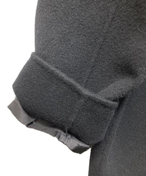 BALLSEY（ボールジィ）BALLSEY (ボールジィ) ウールカシミヤリバー チェスターコート ブラック サイズ:36の古着・服飾アイテム