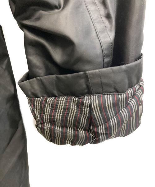 BURBERRY BLACK LABEL（バーバリーブラックレーベル）BURBERRY BLACK LABEL (バーバリーブラックレーベル) チェックライニング中綿トレンチコート ブラック サイズ:Mの古着・服飾アイテム