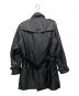 BURBERRY BLACK LABEL (バーバリーブラックレーベル) チェックライニング中綿トレンチコート ブラック サイズ:M：18000円