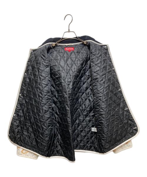 SUPREME（シュプリーム）SUPREME (シュプリーム) Chains Quilted jacket ホワイト サイズ:Lの古着・服飾アイテム