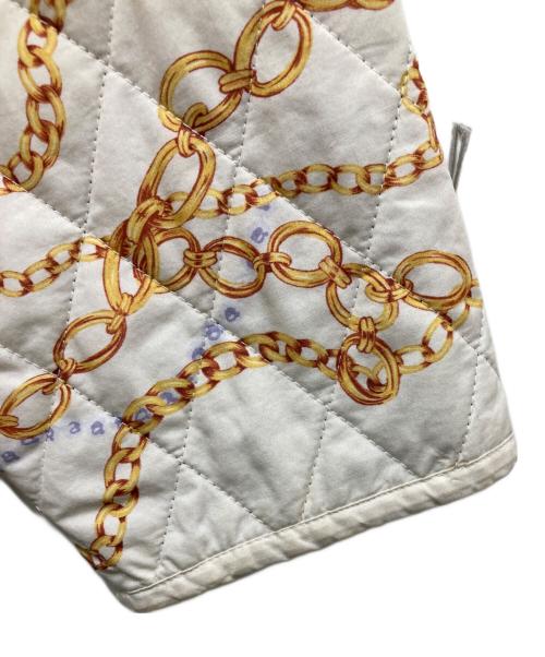 SUPREME（シュプリーム）SUPREME (シュプリーム) Chains Quilted jacket ホワイト サイズ:Lの古着・服飾アイテム