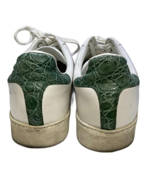 GUCCI（グッチ）GUCCI (グッチ) シェリーラインローカットスニーカー ホワイト サイズ:40の古着・服飾アイテム