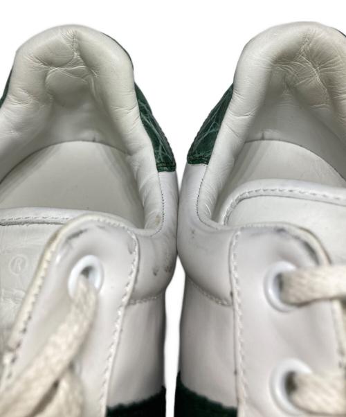 GUCCI（グッチ）GUCCI (グッチ) シェリーラインローカットスニーカー ホワイト サイズ:40の古着・服飾アイテム