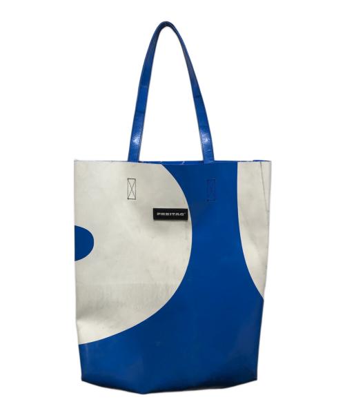 FREITAG（フライターグ）FREITAG (フライターグ) F90 DELGADO トートバッグ ブルー×ホワイトの古着・服飾アイテム