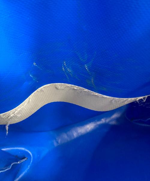 FREITAG（フライターグ）FREITAG (フライターグ) F90 DELGADO トートバッグ ブルー×ホワイトの古着・服飾アイテム