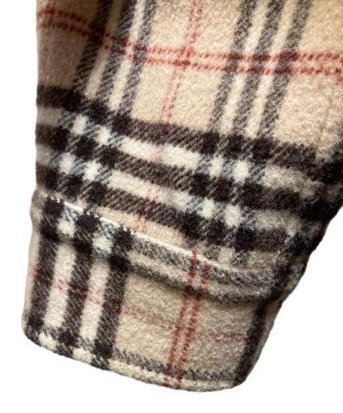 Willis&Geiger（ウィリスアンドガイガー）willis&geiger (ウィリスアンドガイガー) チェックシャツジャケット ベージュ サイズ:Lの古着・服飾アイテム