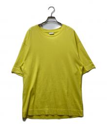 DRIES VAN NOTEN（ドリスヴァンノッテン）の古着「クルーネックTシャツ」｜イエロー