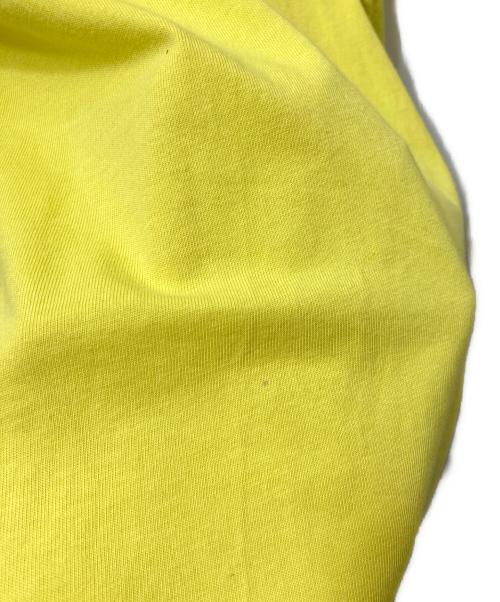 DRIES VAN NOTEN（ドリスヴァンノッテン）DRIES VAN NOTEN (ドリスヴァンノッテン) クルーネックTシャツ イエロー サイズ:Lの古着・服飾アイテム
