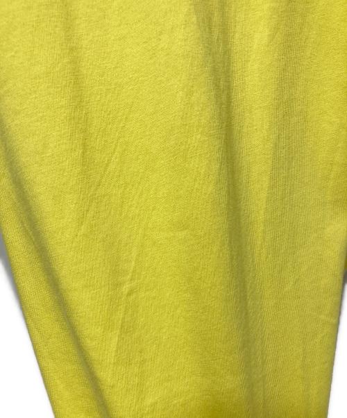 DRIES VAN NOTEN（ドリスヴァンノッテン）DRIES VAN NOTEN (ドリスヴァンノッテン) クルーネックTシャツ イエロー サイズ:Lの古着・服飾アイテム