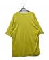 DRIES VAN NOTEN (ドリスヴァンノッテン) クルーネックTシャツ イエロー サイズ:L：7000円