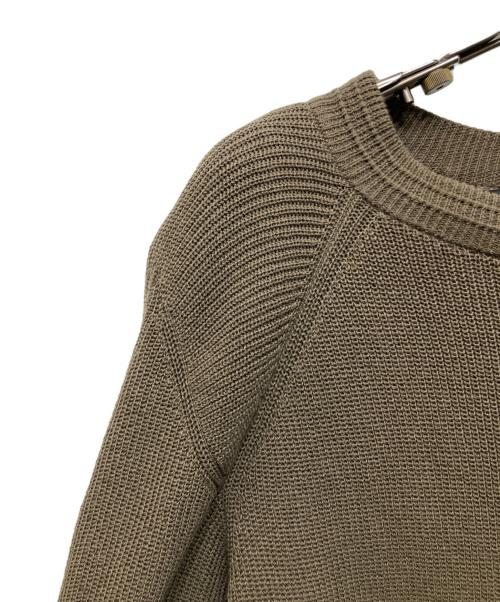 PHOTOCOPIEU（フォトコピュー）PHOTOCOPIEU (フォトコピュー) パワーショルダーニット ベージュ サイズ:TUの古着・服飾アイテム