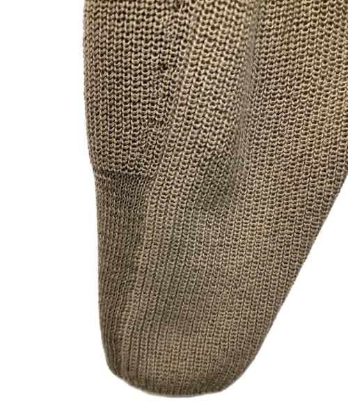 PHOTOCOPIEU（フォトコピュー）PHOTOCOPIEU (フォトコピュー) パワーショルダーニット ベージュ サイズ:TUの古着・服飾アイテム