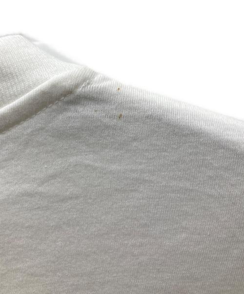 PRADA（プラダ）PRADA (プラダ) Back Logo V-Neck Cotton Tee ホワイト サイズ:Mの古着・服飾アイテム