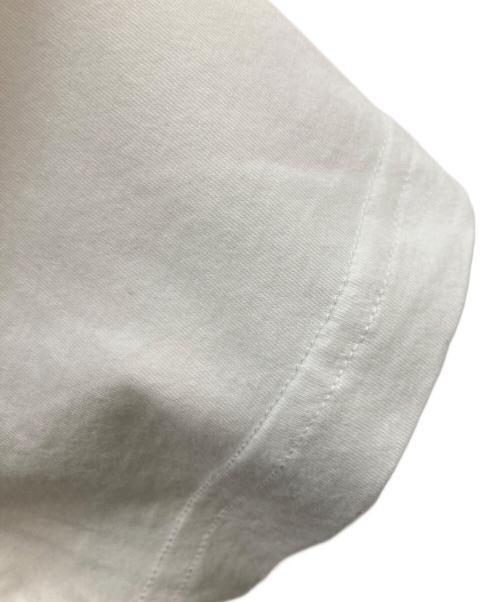 PRADA（プラダ）PRADA (プラダ) V Neck Cotton Tee ホワイト サイズ:Mの古着・服飾アイテム