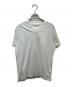 PRADA（プラダ）の古着「V Neck Cotton Tee」｜ホワイト