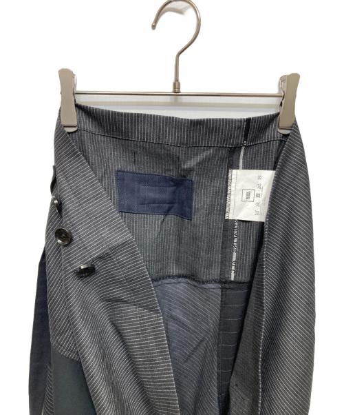 bodysong.（ボディソング）bodysong. (ボディソング) パッチワークワイドパンツ ブラック サイズ:FREEの古着・服飾アイテム