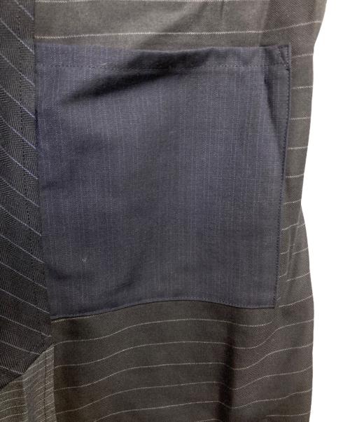 bodysong.（ボディソング）bodysong. (ボディソング) パッチワークワイドパンツ ブラック サイズ:FREEの古着・服飾アイテム