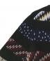 中古・古着 KENZO (ケンゾー) 総柄ニット ブラック サイズ:S：8000円