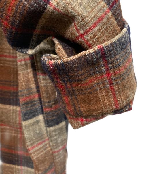 PENDLETON（ペンドルトン）PENDLETON (ペンドルトン) ウールボードシャツ ブラウン サイズ:Lの古着・服飾アイテム