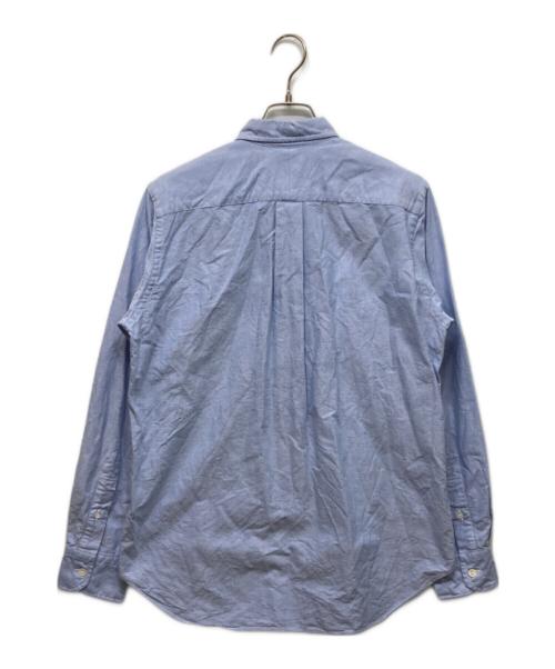 eYe COMME des GARCONS JUNYAWATANABE MAN（アイ コム デ ギャルソン ジュンヤ ワタナベ マン）eYe COMME des GARCONS JUNYAWATANABE MAN (アイ コム デ ギャルソン ジュンヤ ワタナベ マン) ボタンダウンシャツ ブルー サイズ:SIZE Sの古着・服飾アイテム