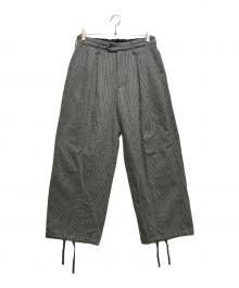 Engineered Garments（エンジニアド ガーメンツ）の古着「Emerson Pant - Gunclub Check / チェックパンツ」｜グレー