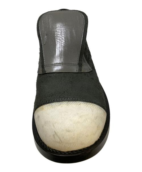 COMME des GARCONS HOMME PLUS（コムデギャルソンオムプリュス）COMME des GARCONS HOMME PLUS (コムデギャルソンオムプリュス) レザースエード切替ローカットシューズ ブラック サイズ: 26cmの古着・服飾アイテム