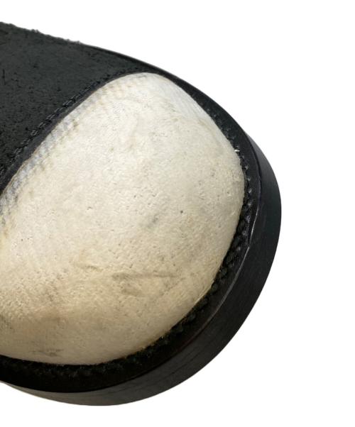 COMME des GARCONS HOMME PLUS（コムデギャルソンオムプリュス）COMME des GARCONS HOMME PLUS (コムデギャルソンオムプリュス) レザースエード切替ローカットシューズ ブラック サイズ: 26cmの古着・服飾アイテム