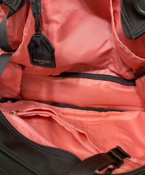SELENT ETHER（セレーンエテール）SELENT ETHER (セレーンエテール) PASSION36 2WAYバッグ ブラックの古着・服飾アイテム