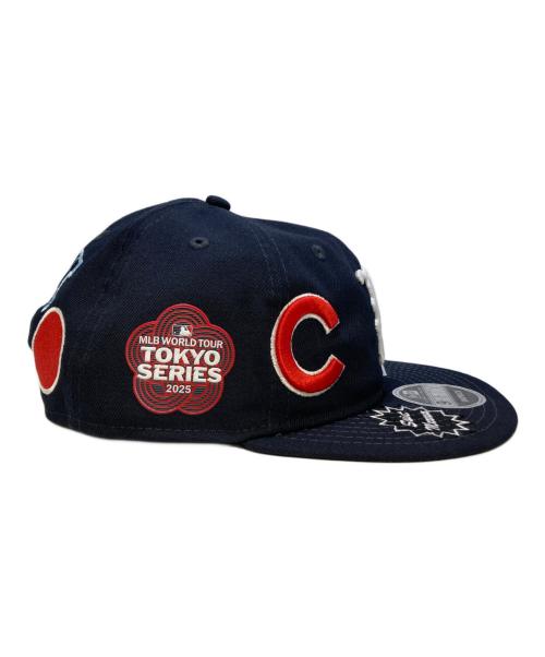 New Era（ニューエラ）New Era (ニューエラ) SAINT MICHAEL (セントマイケル) コラボワッペンキャップ ネイビーの古着・服飾アイテム