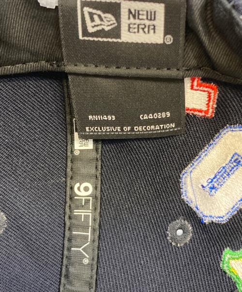 New Era（ニューエラ）New Era (ニューエラ) SAINT MICHAEL (セントマイケル) コラボワッペンキャップ ネイビーの古着・服飾アイテム