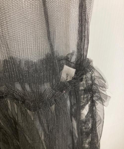 Chika Kisada（チカ キサダ）Chika Kisada (チカ キサダ) チュールワンピース ブラック サイズ:不明の古着・服飾アイテム