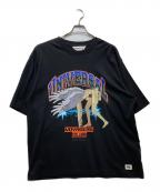 DHRUV KAPOORドゥルーフカプール）の古着「VOYAGERS CLUB TEE」｜ブラック