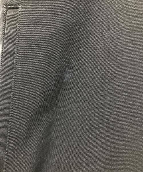 COMME des GARCONS HOMME PLUS（コムデギャルソンオムプリュス）COMME des GARCONS HOMME PLUS (コムデギャルソンオムプリュス) ウールギャバジン ドローコード ワイドパンツ ブラック サイズ:XSの古着・服飾アイテム