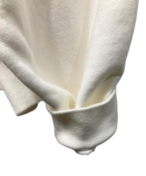 OY（オーワイ）OY (オーワイ) UNION CUT PATCH HOODIE ZIP UP ホワイト サイズ:Mの古着・服飾アイテム