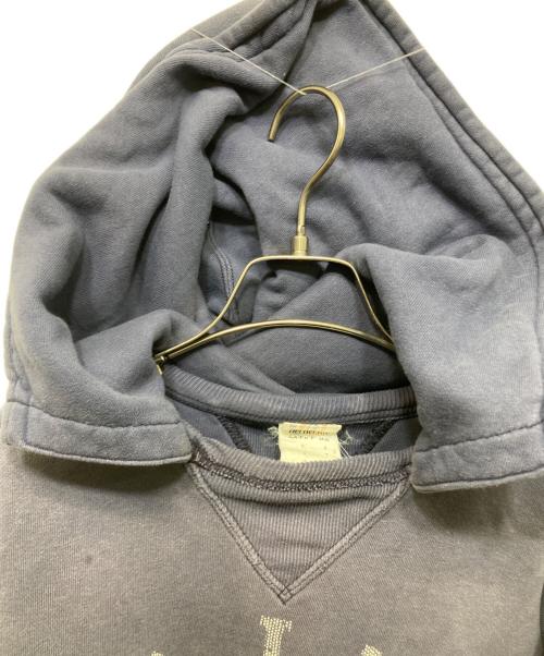 SAINT MICHAEL（セントマイケル）SAINT MICHAEL (セントマイケル) BerBerjin HOODIE 後付けプルオーバーパーカー ネイビー サイズ:XLの古着・服飾アイテム