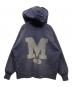 SAINT MICHAEL (セントマイケル) BerBerjin HOODIE 後付けプルオーバーパーカー ネイビー サイズ:XL：55000円